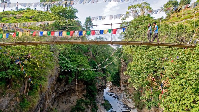 Chobar Gorge - Where Manjushree drained the Kathmandu Valley