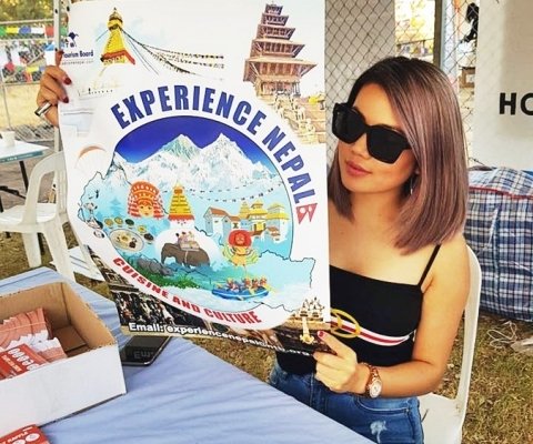 Campaign promotion at Momo Fest, Melbourne - Image