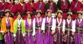 Nepali women in cultural Dress