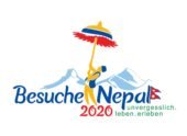 Visit Nepal 2020 Logo – German Version