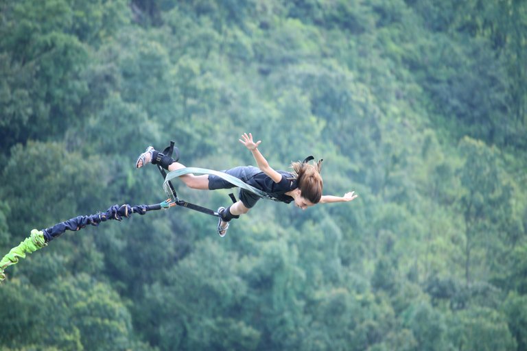 Bungee jumping in Pokhara | Naturally Nepal | Once is not enough