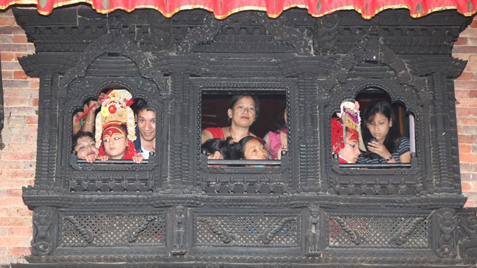 Kumari the Living Godess of Kathmandu